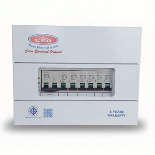 CEO ตู้คอนซูเมอร์สำเร็จ 6 ช่อง 63A