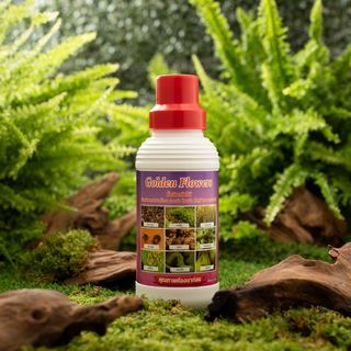 GOLDEN FLOWERSS น้ำส้มควันไม้  ขนาด 1 ลิตร