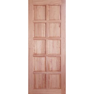 WINDOORS ประตูลวดลายไม้ดูริโอ รุ่น CE-32 ขนาด 80x200 ซม.