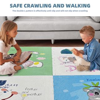 NINO WORLD ชุดแผ่นปูพื้นจิ๊กซอว์ Koala (4 แผ่น) PD-01-3 ขนาด 60x60x1.2 cm.