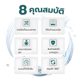 Verno ก๊อกอ่างล้างจานทองเหลือง แบบติดผนัง รุ่น 74302