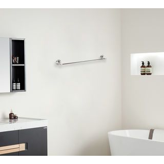 Iris ราวพาดผ้าเดี่ยวสแตนเลส  รุ่น เวนิส Venis-60S ยาว 60 ซม. สีโครม