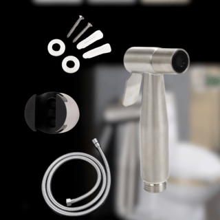 Verno ชุดสายฉีดชำระสเตนเลส304 รุ่น 6BLX001-1 สีสแตนเลส