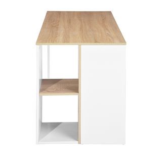 SMITH โต๊ะทำงาน รุ่น BOKA ขนาด 120x60x75 ซม. สีขาว 