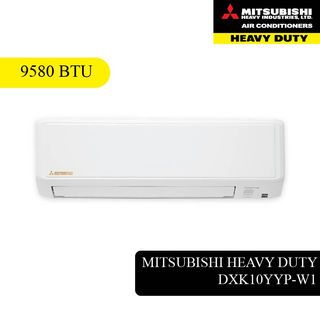 MITSUBISHI HEAVY DUTY เครื่องปรับอากาศติดผนัง Inverter ขนาด 9580 BTU รุ่น DXK10YYP-W1 สีขาว