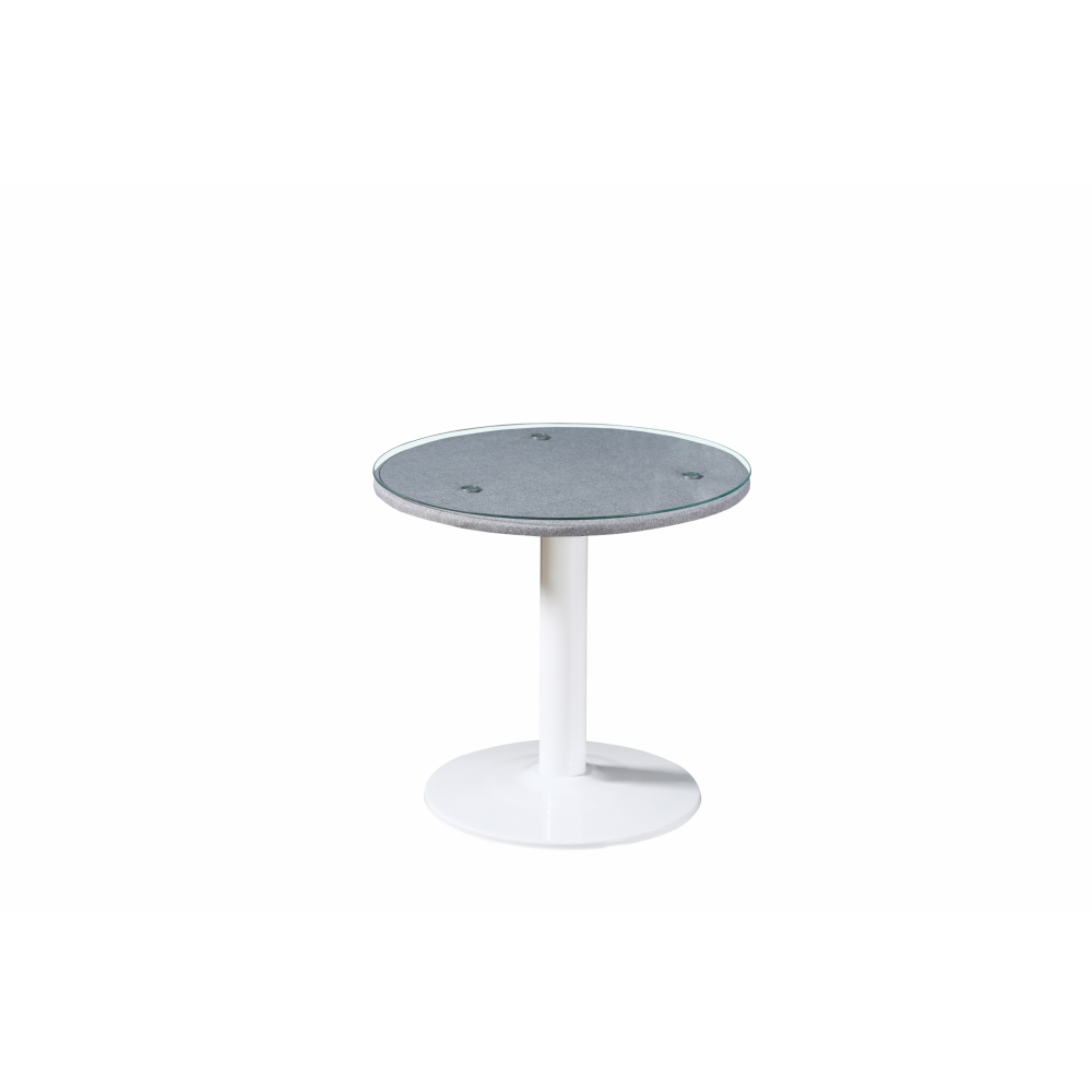PULITO ชุดโต๊ะกาแฟ พร้อมเก้าอี้ 2 ที่นั่ง รุ่น LS-802 
โต๊ะ 59x59x55ซม. เก้าอี้ 53x56x73ซม. 