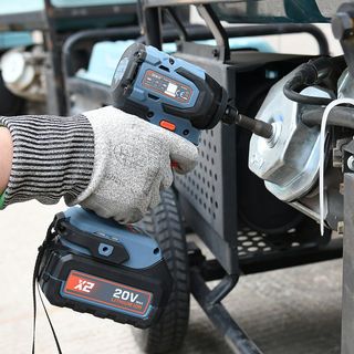 SENIX สว่านไขควงไร้สายไร้สายBrushless 1/4นิ้ว 20V(Max) รุ่นPDIX2-M2-EU สีน้ำเงินดำ (พร้อมแบตเตอรี่ 2.0Ah, 1ก้อน และแท่นชาร์ต1อัน)