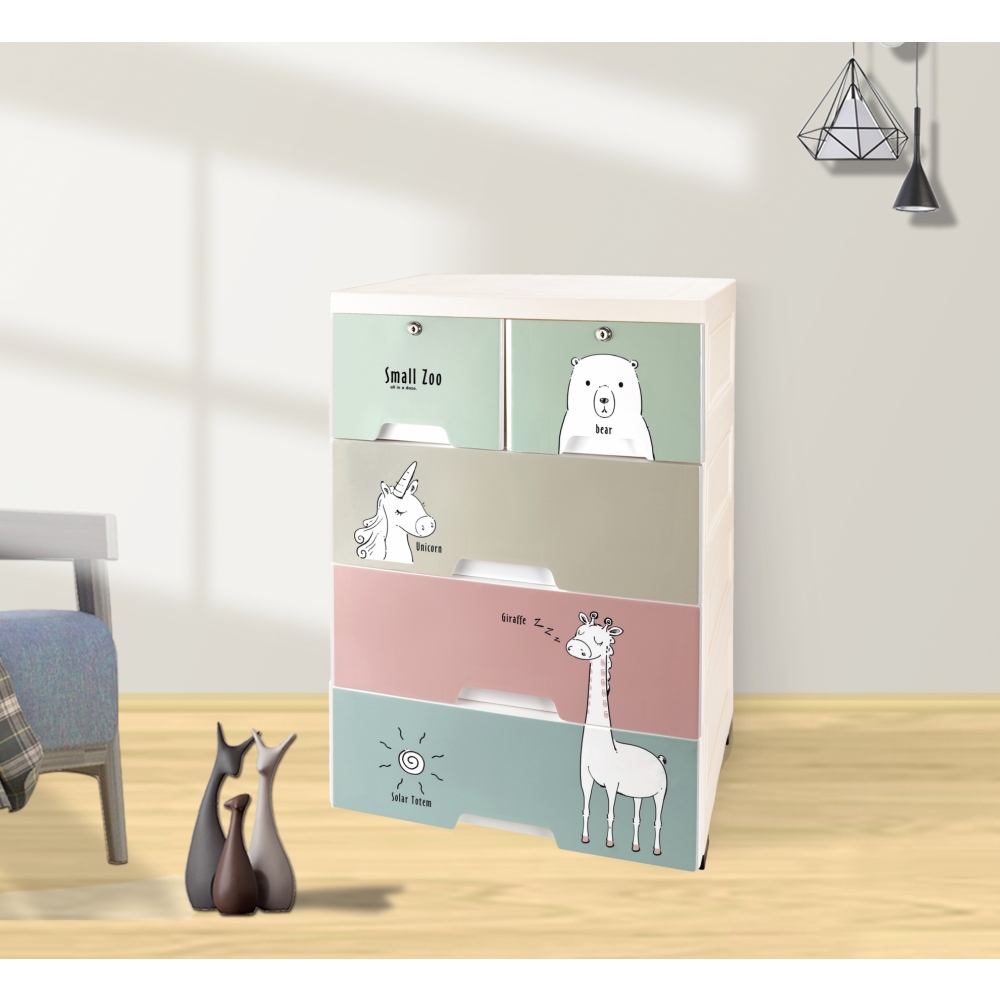 GOME ตู้ลิ้นชัก 4 ชั้น รุ่น Mezzo 3YDP-005 ขนาด 35.5x57.5x88 ซม.