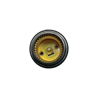 V.E.G. ขั้วหลอดไฟ E-27 รุ่น R028H (ขั้วกันน้ำ) สีดำ