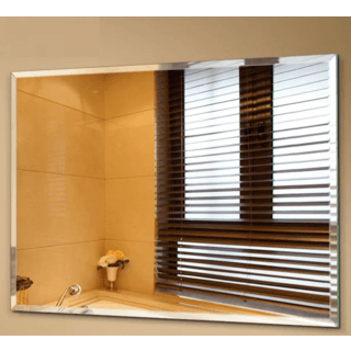 Nice กระจกเงาไม่มีกรอบ ทรงเหลี่ยม รุ่น PQS-XS10075 ขนาด 75x100 ซม. สีใส