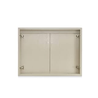 CLOSE  บานซิงค์คู่  UPVC  LIMA ขนาด 85x66 ซม. Vacuum สีเบจ 