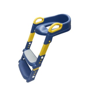 Primo Kids ฝารองนั่งเด็กแบบมีบันได รุ่น CT04B สีน้ำเงิน-เหลือง