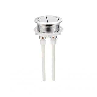 Verno ชุดปุ่มกดชำระทรงกลม 2 ระบบ รุ่น PQS-C4821HS  ขนาด 48 มม. 