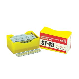 KING ตะปูปืนลมขาเดี่ยวยิงคอนกรีต มีหัวตะปู 18 mm. รุ่น ST-18