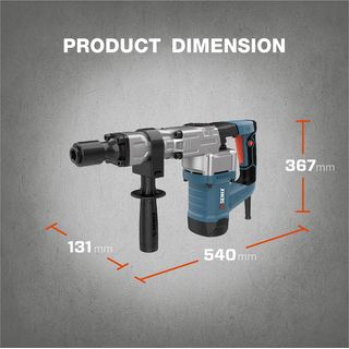 SENIX เครื่องสกัดไฟฟ้า 6.8 กิโลกรัม 1,300W รุ่น DHE13.0-M-EU สีน้ำเงิน - ดำ