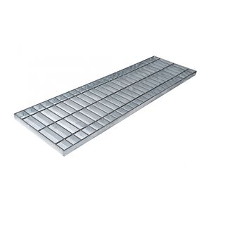 ปืนใหญ่ ตะแกรงรางน้ำชุบกัลวาไนซ์ ขนาด 30x100x2.5ซม.หนา3มม.สีเงิน