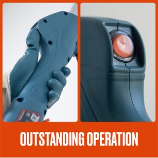 SENIX เครื่องขัดผนังเบาไฟฟ้า 8 นิ้ว 900W (พร้อมก้านและระบบดูดฝุ่น) รุ่น PWSE9.0-M-EU สีน้ำเงิน - ดำ