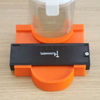 HUMMER ตัวลอกแบบงานกระเบื้อง รุ่น JGDW0705 ขนาดยาว 5 นิ้ว ลึก 3cm  (10.10X14.5X2.1cm)