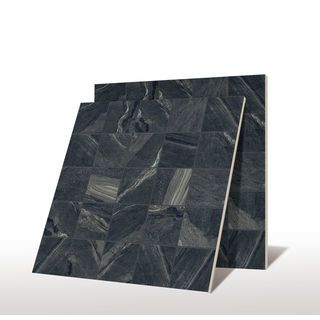 Marbella กระเบื้องเซรามิคปูพื้น 16x16 นิ้ว รุ่น Stone gray ZY-Z02 Matt Flat (12P)