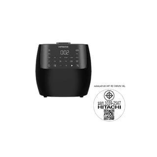 HITACHI หม้อหุงข้าวดิจิตอล ขนาด 1.8 ลิตร รุ่น  RZ-S18VN สีดำ