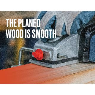 SENIX กบไสไม้ไฟฟ้า 3 นิ้ว 600W รุ่น PPE6.0-M-EU สีน้ำเงิน - ดำ