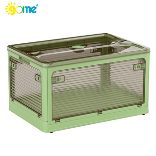 GOME กล่องเก็บของอเนกประสงค์ พับเก็บได้ รุ่น 9002-G ขนาด 60x42x33.5ซม. สีเขียว