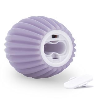 COZY เทียน LED 2ชิ้น/กล่อง รุ่น KIM ขนาด 8x8x10ซม./ 10x10x15ซม. สีม่วง