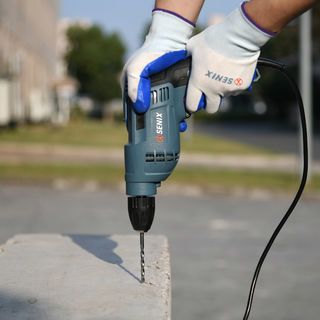 SENIX สว่านไฟฟ้า 10มม. 450W รุ่นPDDE4.5-M-EU สีน้ำเงินดำ