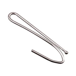 DAVINCI ตะขอเกี่ยวผ้าม่าน รุ่น Kira (10 ชิ้น/แพ็ค) ขนาด 6.8x2.1x0.20 ซม. สีเงิน