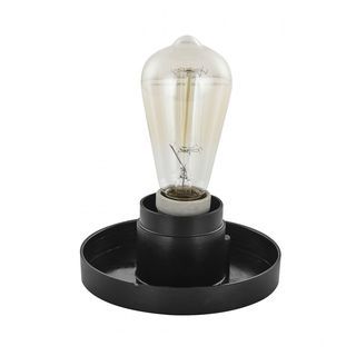 EILON โคมไฟสนาม ทรงกลม 10” พร้อมเสา ขั้ว E27 สูง 100 Cm. รุ่น Candy TVZT628PL1-10OW  สีดำ