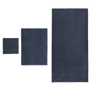 loomi ผ้าขนหนู Gift set no.TPME-03 สีน้ำเงินเข้ม