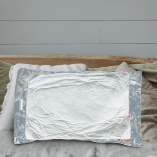 TRUFFLE หมอนหนุนสูญญากาศ รุ่น Firm ขนาด 19x29นิ้ว(เส้นใย1000กรัม) สีขาว