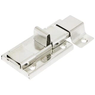 COLT LITE กลอนห้องน้ำ รุ่น 008 ขนาด 4 นิ้ว สีสแตนเลส (แพ็ค 1)