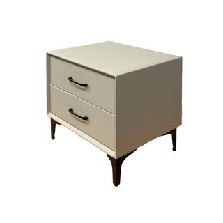 DELICATO ตู้ข้างเตียง รุ่น Aura ขนาด 50x40x48 ซม. สีเทามิสต์เกรย์ 