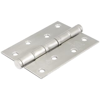 COLT บานพับประตูสเตนเลสเกรด304 รุ่น 26 ขนาด 4 x 3 นิ้ว x 2 มม. (แพ็ก 2 ชิ้น) สีสแตนเลส