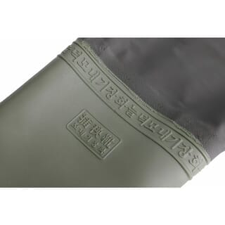 HUMMER รองเท้าบูทยาวกันน้ำสีเขียว สูง 76CM เบอร์ 41 รุ่น ZD009-07