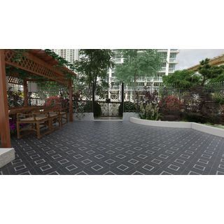 Marbella กระเบื้องเซรามิคปูพื้น 16x16 นิ้ว รุ่น สตรองเกอร์ ZY510 Matt (12P)