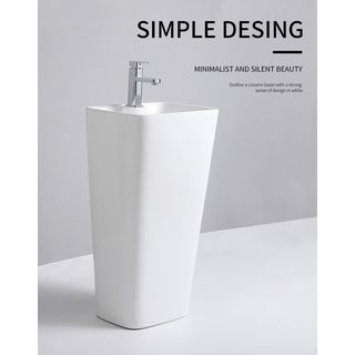 Verno อ่างล้างหน้าแบบตั้งพื้น  *ไม่รวมก๊อกน้ำ* รุ่น เทียน่า G-305