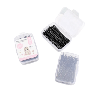 USUPSO กิ๊บติดผม สีดำ(50ชิ้นต่อกล่อง)#AA5