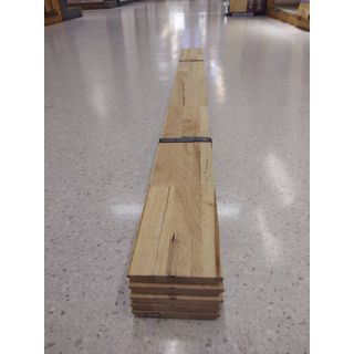 GREAT WOOD ฝ้าระแนงไม้ ไม้ยางพาราจ๊อยส์ BC (1x5) 1/2