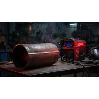 BISON เครื่องเชื่อม INVERTER MIG/MMA 120แอมป์ (LCD) รุ่น MIG/MMA-120A5K   5 กก. ไม่ใช้แก๊ส