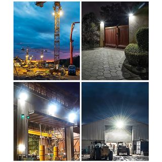 EILON โคมฟลัดไลท์โซล่าเซลส์ MOON KNIGHT รุ่นTP-S-FL-50DL +รีโมท  Monocrystalline silicon 50W แสงเดย์ไลท์