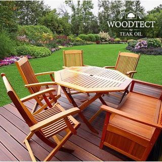 Woodtect วูดเทค ทีคออยล์ WT-001 1กล. สีใส