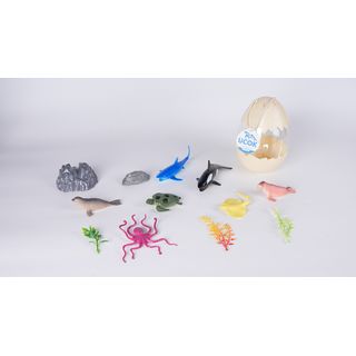 TOYS  ชุดไข่สัตว์ทะเล 12 ชิ้น