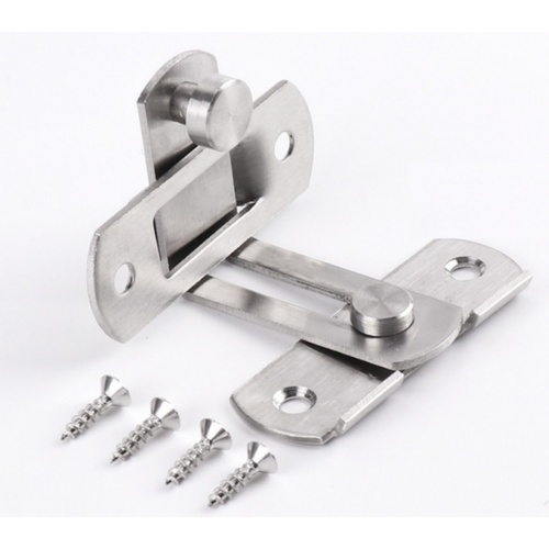 TORSTEN กลอนสับสแตนเลส 4สีสแตนเลส รุ่นงอ 90 องศา PQS-HM4SS