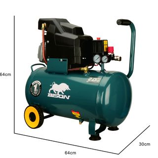 BISON ปั๊มลมโรตารี่ 2.0HP ขนาด 50ลิตร รุ่น LAF-2050 (1500วัตต์)