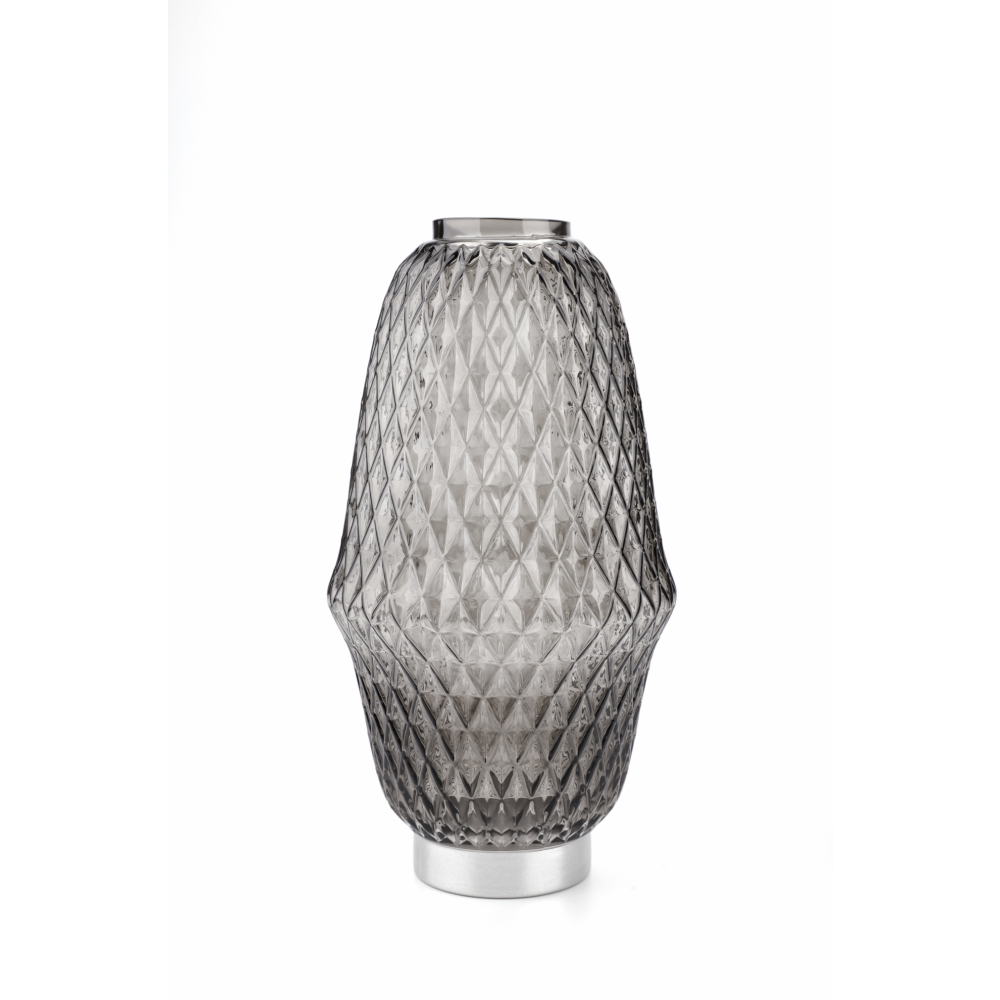 COZY แจกันแก้ว ขนาด 18x33 ซม.รุ่น Gavyn001 สีดำ