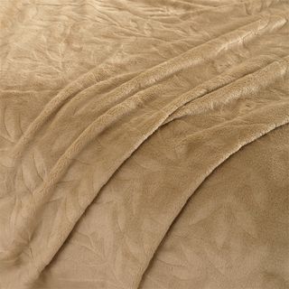 Truffle ผ้าห่ม รุ่น Yuna-02 ขนาด 150x200 ซม. สีกากี
