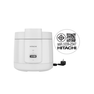 HITACHI หม้อหุงข้าวอุ่นทิพย์ ขนาด 1.8 ลิตร รุ่น RZ-S18MM W สีขาว