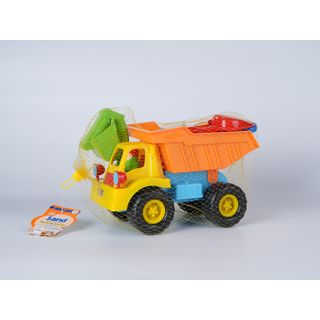 TOYS ของเล่นชุดรถบรรทุกชายหาดและอุปกรณ์ 6 ชิ้น รุ่น 2112 ขนาด 30x16x20 ซม. คละสี